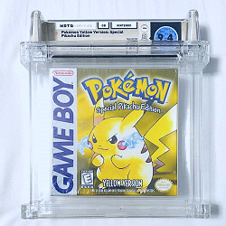 Pokemon Yellow Early Version WATA 9.4 A+ SEALED 1999 | eBay